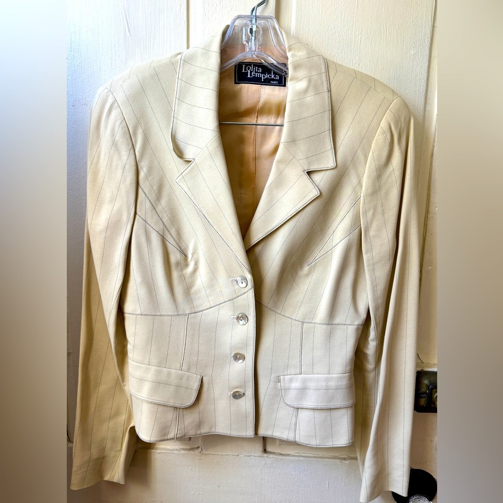 LOLITA LEMPICKA 3 PC skirt suit, VINTAGE 1980’s!